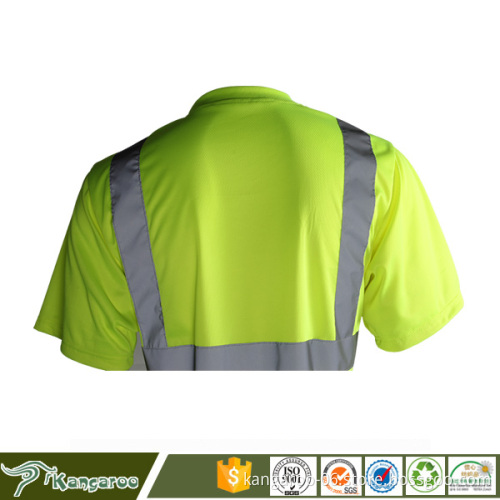 100% Cotton High Light Reflective Fabric T-Shirt
